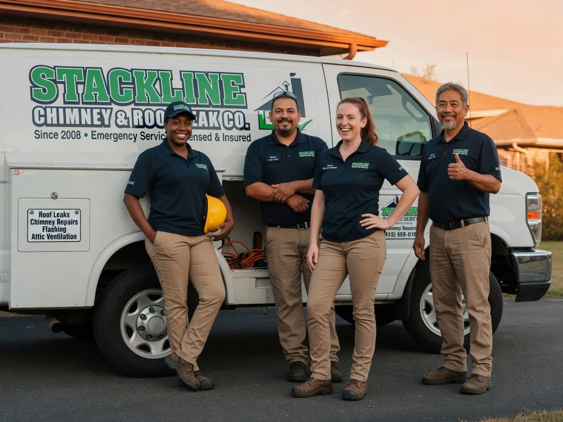 Chimney flashing repair company in Bloomingrose, WV